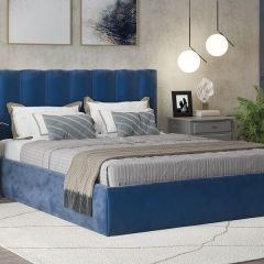 Кровать Элен 1200*2000 Rock 05 (коричневый) в Чебаркуле - chebarkul.mebel24.online | фото 2