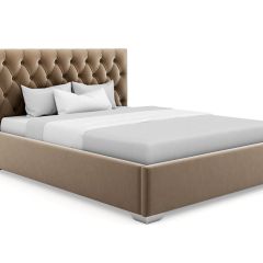 Кровать Ева интерьерная +основание (90х200) в Чебаркуле - chebarkul.mebel24.online | фото 7