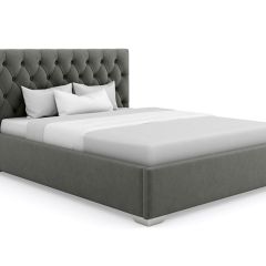 Кровать Ева интерьерная +основание (90х200) в Чебаркуле - chebarkul.mebel24.online | фото 9