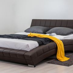 Кровать двойная Оливия 160 + ортопед. основание в Чебаркуле - chebarkul.mebel24.online | фото