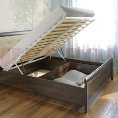 Кровать КР-1033 с мягким изголовьем в Чебаркуле - chebarkul.mebel24.online | фото 6