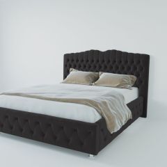 Кровать Нягань с ПМ 800 (экокожа кольт ч) в Чебаркуле - chebarkul.mebel24.online | фото