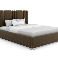 Кровать Онтарио интерьерная +основание (120х200) в Чебаркуле - chebarkul.mebel24.online | фото 8