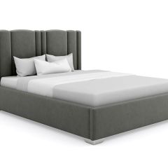 Кровать Онтарио интерьерная +основание (120х200) в Чебаркуле - chebarkul.mebel24.online | фото 9