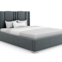 Кровать Онтарио интерьерная +основание (120х200) в Чебаркуле - chebarkul.mebel24.online | фото 10