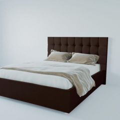 Кровать Венеция без основания 800 (экокожа коричневая) в Чебаркуле - chebarkul.mebel24.online | фото
