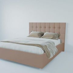 Кровать Венеция без основания 1200 (велюр серый) в Чебаркуле - chebarkul.mebel24.online | фото