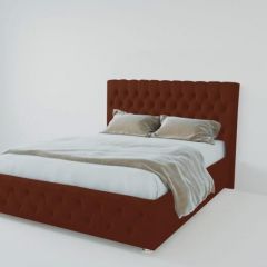 Кровать Версаль 1200 без основания (велюр бордо) в Чебаркуле - chebarkul.mebel24.online | фото