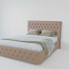 Кровать Версаль 800 без основания (велюр серый) в Чебаркуле - chebarkul.mebel24.online | фото