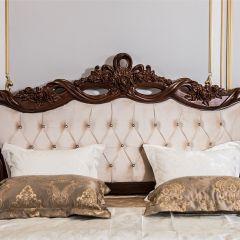 Кровать с мягким изголовьем Афина 1800 (караваджо) в Чебаркуле - chebarkul.mebel24.online | фото 4