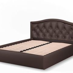Кровать Стелла 1400*2000 Rock 05 (коричневый) в Чебаркуле - chebarkul.mebel24.online | фото 3