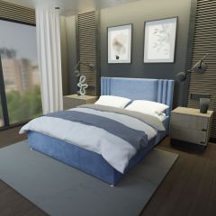 Кровать Стелла Решетка+ПМ (1600) *БЕЗ ДНА в Чебаркуле - chebarkul.mebel24.online | фото