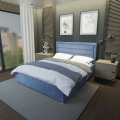 Кровать Тиана Решетка+ПМ+Дно (1400) в Чебаркуле - chebarkul.mebel24.online | фото 1