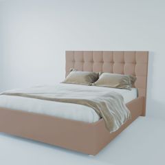 Кровать Венеция с ПМ 1400 (велюр серый) в Чебаркуле - chebarkul.mebel24.online | фото 2