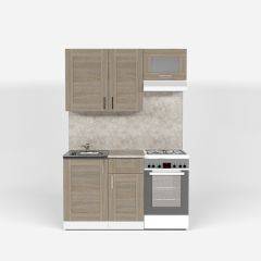 Кухонный гарнитур Лира медиум 1400 в Чебаркуле - chebarkul.mebel24.online | фото 3