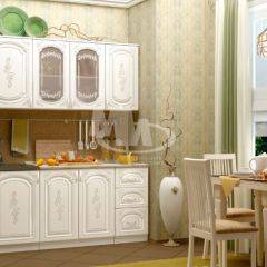 ЛИЗА-2 Кухонный гарнитур 1,7 Белый глянец холодный в Чебаркуле - chebarkul.mebel24.online | фото