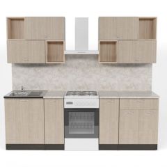 Кухонный гарнитур Надежда макси 5 1800 мм в Чебаркуле - chebarkul.mebel24.online | фото 3