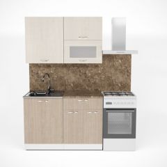 Кухонный гарнитур Ольга лайт 3 1200 мм в Чебаркуле - chebarkul.mebel24.online | фото 3
