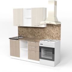 Кухонный гарнитур Ольга медиум 4 1400 мм в Чебаркуле - chebarkul.mebel24.online | фото 4