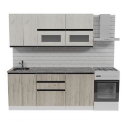 Кухонный гарнитур Паола макси 1800 мм в Чебаркуле - chebarkul.mebel24.online | фото 3