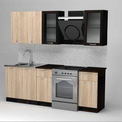 Кухонный гарнитур Сабрина стандарт 1600 в Чебаркуле - chebarkul.mebel24.online | фото