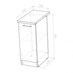 Кухонный гарнитур Сюита лайт 1200 мм в Чебаркуле - chebarkul.mebel24.online | фото 13