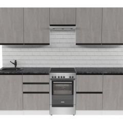 Кухонный гарнитур Сюита мега 2500 мм в Чебаркуле - chebarkul.mebel24.online | фото 3