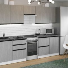 Кухонный гарнитур Сюита мега 2500 мм в Чебаркуле - chebarkul.mebel24.online | фото