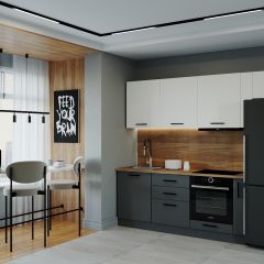 Кухонный гарнитур Вегас 2550 (Стол. 26мм) в Чебаркуле - chebarkul.mebel24.online | фото