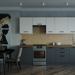 Кухонный гарнитур Вегас 3000 (Стол. 26мм) в Чебаркуле - chebarkul.mebel24.online | фото