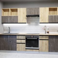 Кухонный гарнитур Виола экстра 3000 мм в Чебаркуле - chebarkul.mebel24.online | фото