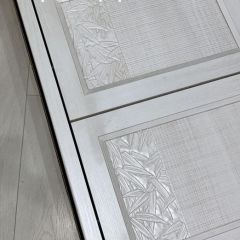 Обувница Комфорт Ф 002 Фасад 3D Гармонь ребро (3 секции) в Чебаркуле - chebarkul.mebel24.online | фото 3