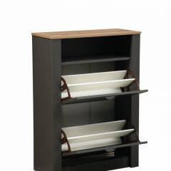 Прихожая Прованс (модульная) Диамант серый в Чебаркуле - chebarkul.mebel24.online | фото 9