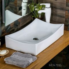 Раковина MELANA MLN-7235 в Чебаркуле - chebarkul.mebel24.online | фото