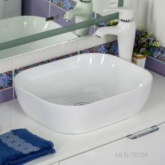 Раковина MELANA MLN-78104 в Чебаркуле - chebarkul.mebel24.online | фото