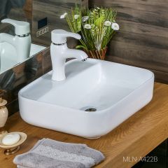 Раковина MELANA MLN-A422B в Чебаркуле - chebarkul.mebel24.online | фото