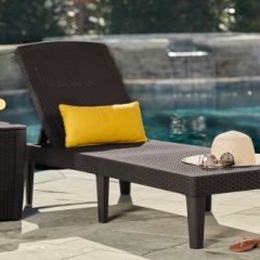 Шезлонг Джайпур (Jaipur Sun lounger) виски-коричневый в Чебаркуле - chebarkul.mebel24.online | фото 3