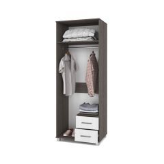 ЕВА Шкаф 2-х дверный Е24 в Чебаркуле - chebarkul.mebel24.online | фото 2