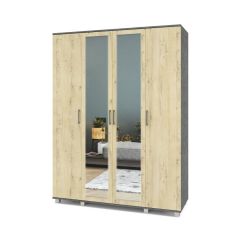 ЕВА Шкаф 4-х дверный Е41 в Чебаркуле - chebarkul.mebel24.online | фото 7