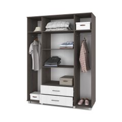 ЕВА Шкаф 4-х дверный Е43 в Чебаркуле - chebarkul.mebel24.online | фото 2