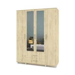 ЕВА Шкаф 4-х дверный Е43 в Чебаркуле - chebarkul.mebel24.online | фото 5