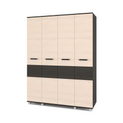 ВИОРА Шкаф 4-х дверный В40 в Чебаркуле - chebarkul.mebel24.online | фото 3