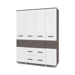 ВИОРА Шкаф 4-х дверный В43 в Чебаркуле - chebarkul.mebel24.online | фото