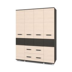 ВИОРА Шкаф 4-х дверный В43 в Чебаркуле - chebarkul.mebel24.online | фото 3