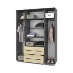 ВИОРА Шкаф 4-х дверный В43 в Чебаркуле - chebarkul.mebel24.online | фото 6