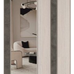 Шкаф-купе 1500 серии SILVER S1+S1+B2+PL2 (2 ящика+1 штанга+1 полка) профиль «Серебро» в Чебаркуле - chebarkul.mebel24.online | фото 8