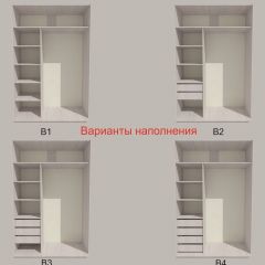 Шкаф-купе 1700 серии SILVER S4+S3Z+B2+PL1 (2 ящика+1 штанга) профиль «Серебро» в Чебаркуле - chebarkul.mebel24.online | фото 5