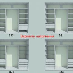 Шкаф-купе 1950 серии SILVER S5+S5+S5 B22+PL4 (по 2 ящика лев/прав+F обр.штанга) профиль «Серебро» в Чебаркуле - chebarkul.mebel24.online | фото 5