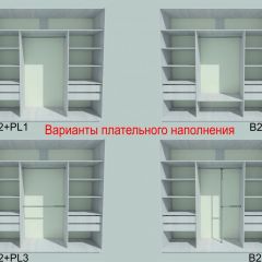 Шкаф-купе 1950 серии SILVER S5+S5+S5 B22+PL4 (по 2 ящика лев/прав+F обр.штанга) профиль «Серебро» в Чебаркуле - chebarkul.mebel24.online | фото 6