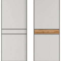 Шкаф-купе 2100 серии SOFT D4+D4+D4+B22+PL1 (по 2 ящика лев/прав+1штанга) профиль «Графит» в Чебаркуле - chebarkul.mebel24.online | фото 10